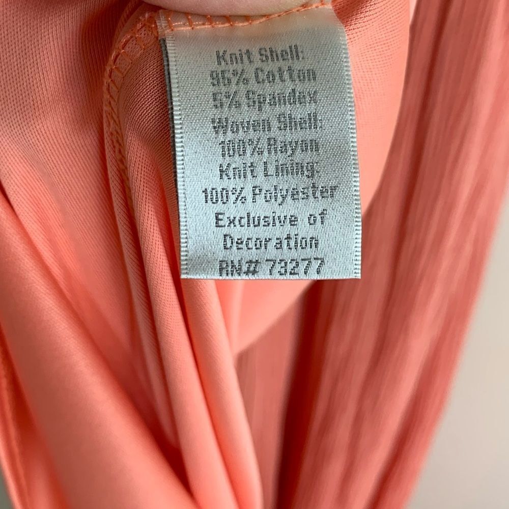 LC Lauren Conrad Peach Maxi Dress - Picture 7 of 8